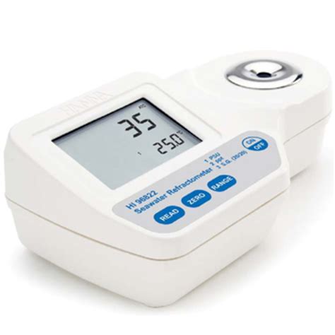 hanna instruments digital seawater refractometer reviews|Digital Refractometer for Seawater .